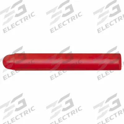 MARKAL Marking Crayon: Wax, 17 mm Tip Wd, Firm, Red/Orange - Wax Lumber Crayons