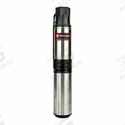 RED LION Submersible Pump 4in: For 4 in Well Pipe Dia., Thermoplastic, 1/2 hp, 12 gpm - Submersible Deep-Well Pumps