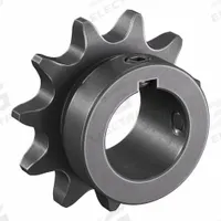 TSUBAKI Single Strand Sprocket: 40, For 1/2 in Chain Pitch, 7/8 in Bore Dia, 11 Teeth, Steel (MPN 40B11F-7/8). Key specifications — Brand: TSUBAKI.