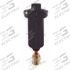 WILKERSON Automatic Drain Valve: 1/2 in NPT Pipe Size, 1/8 in Drain Outlet Dia., 32° to 150°F, Zinc (MPN XB3-04-M00B)