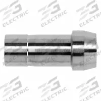 BRENNAN INDUSTRIES Compression Fitting Straight: 1/8 in OD x 1/8 in OD Fitting Size, Stainless Steel (MPN NS2440-02-02-SS). Key specifications — Series: NS2440; Compatible Fitting Brands: Parker CPI; Brand: BRENNAN INDUSTRIES.