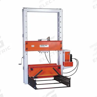 POWER TEAM Metal Roll Bed Press: Electric, Roll Frame, 200 ton - Electric Roll-Bed Hydraulic Presses
