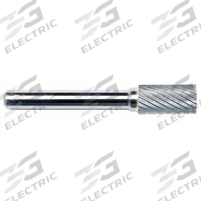 APPROVED VENDOR Carbide Bur: Cylinder, SA-5, Single Cut, 1/2" x 1" Head - Single-Cut Cylinder Burs