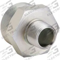 PARKER Metal Pipe Straight: 2 in x 3/4 in, Male NPT Threaded x Male NPT Threaded, 1,500 psi, Steel (MPN 2 X 3/4 FF-S). Key specifications — Maximum Operating Pressure: 1,500 psi; (DO NOT SEND) Manufacturer Location: Made in USA.