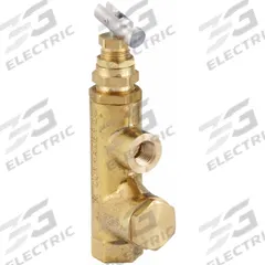 CONRADER Pilot Valve: 3/8 in Inlet Size, 3/8 in Outlet Size, 1/4 in Exhaust Size, Brass (MPN RCL-S-HU-160-175). Key specifications — attr60167: RCL-S-HU-160-175; attr60170: CONRADER; attr60175: Yes; attr60179: Brass.