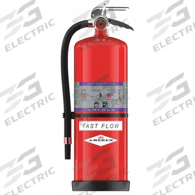 AMEREX Fire Extinguisher: 20 lb Extinguisher Capacity, 40B:C - Class BC Fire Extinguishers