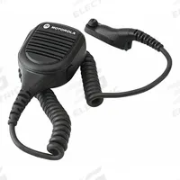 MOTOROLA Speaker Microphone: Fits Motorola, Push To Talk, Noise Cancelling, IP54, PMMN4050A. Key specifications — Compatible Radio Series: XPR 6500; Color: Black; Radio Connector Type: M7; Brand: MOTOROLA; Manufacturer Part Number: PMMN4050A; Push To Talk: Yes.
