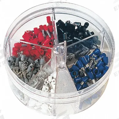 PANDUIT Wire Connector Kit: 150 Pieces - Mixed Wire Connector & Terminal Sets