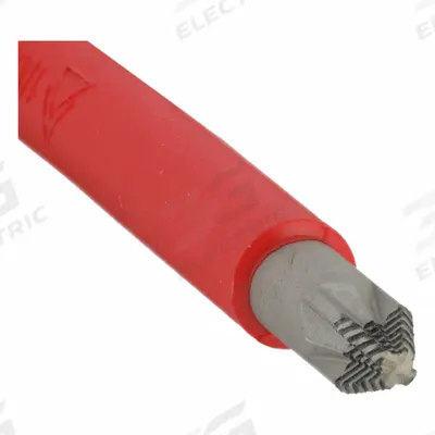 WERA Insulated Pozidriv Screwdriver: PZ2 Tip Size, 4 in Shank Lg, 8 in Overall Lg - Pozidriv Screwdrivers