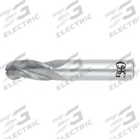 OSG Ball End Mill: Carbide, 3 Flute, 17/64" Mill Dia, 3/4" LOC, 2-1/2" OAL (MPN 403-2656-BN)