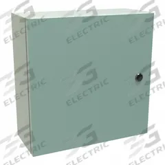 HAMMOND Electrical Enclosure: Steel, 16 in x 16 in x 6 in, NEMA 12/3R/4, Solid Cover, Hinged (MPN EN4SD16166GY). Key specifications — Closure Method: 1/4-Turn Latch; Brand: HAMMOND; Knockouts: Not Included.