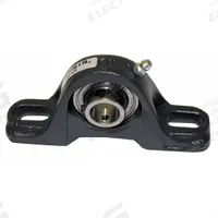 TIMKEN Pillow Block Bearing: 3/4 in Bore, Cast Iron, Set Screws, 1 5/16 in Shaft Ht, 5 in Overall Lg (MPN SAS 3/4). Key specifications — Brand: TIMKEN; Mounting Bolt Size: 3/8 in; System of Measurement: Inch.