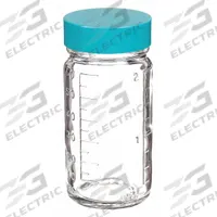 APPROVED VENDOR Mixing/Storage/Sampling Bottle: 60 mL, 38-400, Colorless, 48 Bottles, 42 mm Body Dia (MPN GLC-01472). Key specifications — Brand: APPROVED VENDOR; Graduated: Yes; Pre-Cleaned: None; Body Color: Colorless; Screw Closure Size: 38-400.