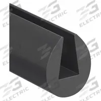 APPROVED VENDOR Edge Trim: Neoprene, For 1/4 in Material Thick, H, 1/2 in Leg Lg, 100 ft Overall Lg (MPN ZTRIM-95). Key specifications — Brand: APPROVED VENDOR.