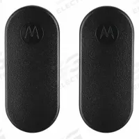 MOTOROLA Belt Clip: Fits Motorola, For T100/T200 Series, Black, Plastic, Belt Clips, Plastic, 2 PK (MPN PMLN7438A). Key specifications — Material: Plastic; Compatible Radio Brand: Motorola; Manufacturer Part Number: PMLN7438A; Compatible Radio Series: T200; Product Type: Belt Clip; Color: Black; Brand: MOTOROLA; Material Type: Plastic.