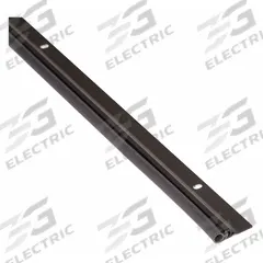 NATIONAL GUARD Door Weatherstripping: Bulb Insert, 4 ft Lg, 1 1/4 in Wd, 1 1/16 in Ht (MPN 160SDKB-48). Key specifications — Insert Material: Silicone; Flange Material: Aluminum; Brand: NATIONAL GUARD.