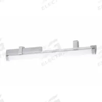 LUMINATION LED Low Bay Fixture: 4 ft Lg, 5,200 lm, 4000K, 8 ft – 15 ft Mounting Ht, 37 W, Wide (MPN LUSI4A052V1T40VQCSWHTES). Key specifications — Voltage: 120 to 277V AC; LED Replacement For: (2) Lamp LFL; Brand: LUMINATION; Color Temperature: 4000K.
