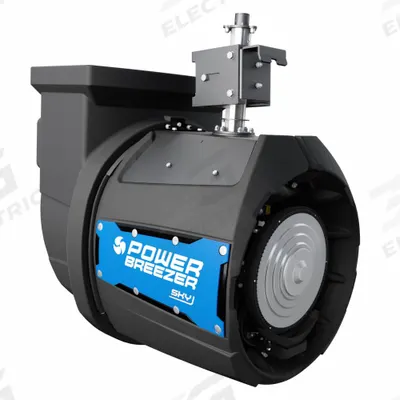 POWER BREEZER Mounted Misting Cooler: 126,500 BtuH Cooling Capacity - Mounted Misting Coolers