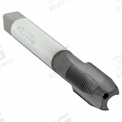 CLEVELAND Spiral Point Tap: M14x1.5 Metric, 6H, 3 Flute, Plug Chamfer - Spiral-Point Taps for Steel & Stainless Steel