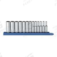 GEARWRENCH Socket Set: 1/4 in Drive, 13 Piece, 12-Point, Metric, 4 mm to 15 mm (MPN 80308). Key specifications — attr1224269: 1/4 in; attr1204685: Not Tether Capable; attr1204650: 4 mm to 15 mm; attr1204673: Socket Bits Not Included; attr1204688: GEARWRENCH; attr1224230: Friction; attr1224354: No Thin Wall; attr1206170: Deep Sockets.
