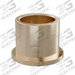 Flanged Sleeve Bearing: Bronze, SAE 841, 22 mm Bore, 28 mm OD, 25 mm Lg, -35°F to 300°F, 5 PK (MPN FFM2228-25B). Key specifications — System of Measurement: Metric; Material Grade: SAE 841; Flange Type: Flanged; Brand: OILITE.