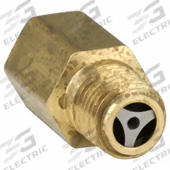 CONRADER Check Valve: In Line, Brass, 1/4 in (F)NPT, 1/4 in (M)NPT, 500 psi Max. Pressure (MPN CLSF1414). Key specifications — attr291949: 1/4 in (F)NPT; attr291950: 1/4 in (M)NPT; attr291957: Brass; attr294749: CONRADER.