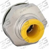 PARKER Push-Fit Adapter Fitting: 12 mm OD x 3/8 in Pipe Size, Push-to-Connect x BSPP, Brass, Silver (MPN 68PLP-12M-6G). Key specifications — Brand: PARKER.