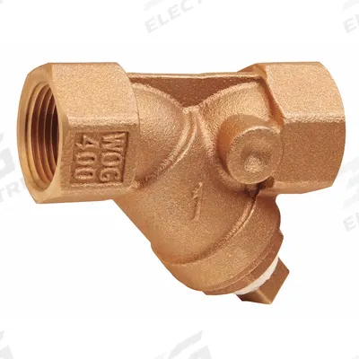 APPROVED VENDOR Y Strainer: 3/8 in, NPT, Mesh, 0.0331 in Screen Size, Bronze - Bronze Y Strainers