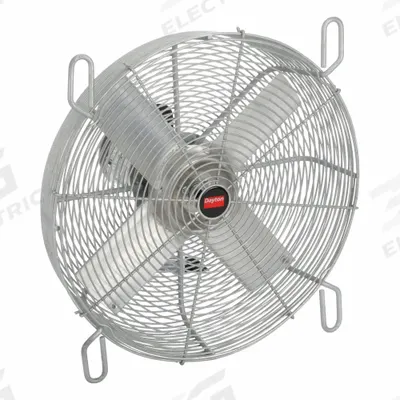 Dayton Transformer Cooling Fan: 6,600 cfm Airflow @ 0.000 in SP, 20 in Blade Dia - Guard- and Tubular-Mounted Transformer Cooling Fans