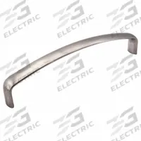 SUGATSUNE Pull Handle: Threaded Holes, Stainless Steel, Silver, #6-32 Screw Size, 0.197 in (MPN KC-R650/S). Key specifications — Brand: SUGATSUNE; Projection Type: Non-Recessed; Material: Stainless Steel; Finish: Satin; Color: Silver; Folding Type: Fixed; Mounting Type: Threaded Holes; Screw Size: #6-32.