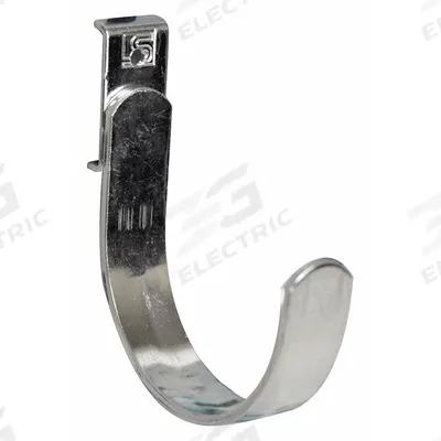 TRESTON J-Hook: 3 1/8 in x 1 31/32 in x 2 in, 5 Hooks, Screw-In, Surface - Hooks for Square-Hole Pegboard