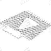 APPROVED VENDOR Hand Truck Nose Plate: 350 lb Load Capacity, 16 1/2 in W x 13 in D, Aluminum, Silver (MPN 274164). Key specifications — Features: Grooved; Manufacturer Part Number: 274164; Accessory Type: Hand Truck Nose Plate.