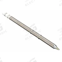 HAKKO Soldering Tip: T15 Series, Chisel, 1.6 mm W, 10 mm Lg (MPN T15-D16). Key specifications — Brand: HAKKO; Compatible Handpiece Manufacturer Model Number: FM-2028; Manufacturer Part Number: T15-D16.