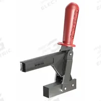 DE-STA-CO Vertical Hold-Down Clamp: Std Vertical Handle, Solid Base Mounting, 2.51 in Arm Lg, Std (MPN 5105-B). Key specifications — Brand: DE-STA-CO.