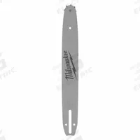 MILWAUKEE Guide Bar: 14 in Compatible Bar Lg, 3/8 in, 0.05 in Gauge, 59 Links (MPN 49-16-2745). Key specifications — Brand: MILWAUKEE; Compatible Chain Saw Manufacturer: Milwaukee®; Pitch: 3/8 in.