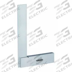 INSIZE Precision Steel Square with Wide Base: 90° Angle, 12 x 8 in Outside Dimensions, Steel (MPN 4707-300). Key specifications — attr1182176: Steel; attr1182181: Box; attr1182159: INSIZE; attr1182175: 12 x 8 in; attr1182177: 0.0019 in (Inside); 0.002 in (Outside); attr1182182: Yes.