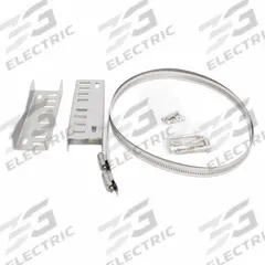 HAMMOND Pole Mount Kit: Allows Select Hammond Enclosures to be Mounted Securely to a Pole (MPN PMB110127KIT2). Key specifications — Finish: Unfinished; Brand: HAMMOND; Accessory Type: Pole Mount Kit; Application: Allows Select Hammond Enclosures to be Mounted Securely to a Pole; Features: Pole Mounting Brackets Designed to Mount Specific Enclosures; Material: Stainless Steel.