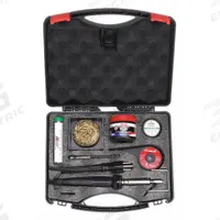 AMERICAN BEAUTY Soldering Kit: 50 W, 1,050°F, Screwdriver Tip, 0.16 in Tip Wd, Soldering Iron Kit (MPN PSK50). Key specifications — Manufacturer Part Number: PSK50; Brand: AMERICAN BEAUTY; Temperature Adjustment: Fixed; ESD Safe: No; Item: Soldering Iron Kit.