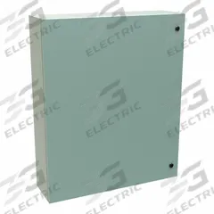 HAMMOND Electrical Enclosure: Steel, 36 in x 30 in x 8 in, NEMA 12/3R/4, Solid Cover, Hinged (MPN EN4SD36308GY). Key specifications — Closure Method: 1/4-Turn Latch; Brand: HAMMOND; Knockouts: Not Included.