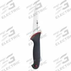 ZWILLING J.A. HENCKELS Knife: Straight, 5 in Overall Lg, Stainless Steel Blade, Polypropylene Handle (MPN 33107-131). Key specifications — Sub-brand: Kolor ID; Brand: ZWILLING J.A. HENCKELS; Blade Material: Stainless Steel; Blade Type: Straight; Handle Color: Black; Handle Material: Polypropylene; Knife Type: Utility Knife; NSF Certified: Yes.