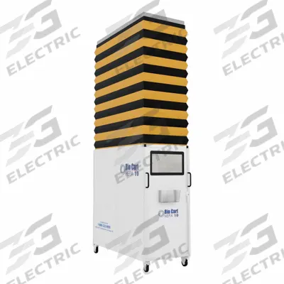 AIR CARE Containment Cart: 32 in Overall Wd, 73 in Overall Lg, 120 in Overall Ht - Particle Containment Units