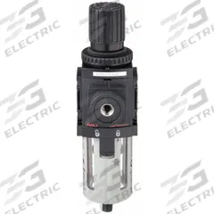 ARO Filter-Regulator: 1500 Series, 1/4 in NPT, 72 cfm, 0.3 micron, 0 psi to 140 psi, Manual Drain (MPN P39223-100). Key specifications — attr109419: ARO; attr109429: Aluminum; attr109463: No; attr109468: 1500.