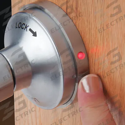ABILITY ONE Door Lockset: Classroom Lever Locksets, Chrome, ADA Compliant