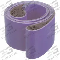 3M CUBITRON II Sanding Belt: 6 in W x 48 in L, Ceramic, 120 Grit, Y Wt Cloth Backing, 970DZ, 10 PK. Key specifications — Brand: 3M CUBITRON II; Series: 970DZ.