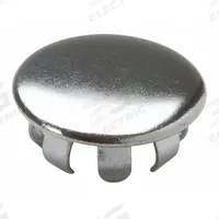 SYMMONS Index Button: Temptrol, Plastic, Chrome, No Index Index, 1 7/16 in Overall Dia (MPN T-33). Key specifications — Material: Plastic; Brand: SYMMONS; Color/Finish: Chrome; Index Style: No Index.