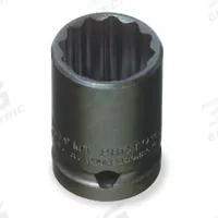 PROTO Impact Socket: 1/2 in Drive Size, Metric, 16 mm Socket Size, 12-Point, Std, Black Oxide (MPN J7416MT). Key specifications — attr1215501: PROTO; attr1215515: Black Oxide; attr1215518: 16 mm.