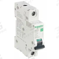 SCHNEIDER IEC Supplementary Protector: 10 A Amps, 60V DC, 14kA at 120/240V AC, Screw Clamp, C60SP, B (MPN M9F21110). Key specifications — Brand: SCHNEIDER; Terminal Connection: Screw Clamp; DC Voltage Rating: 60V DC; Max. AIR Rating: 14kA at 120/240V AC; Series: C60SP; AC Voltage Rating: 240/415V AC; Curve Type: B.