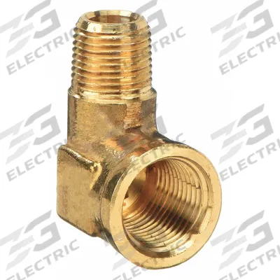 APPROVED VENDOR Metal Pipe Elbow: 90° Elbow, 1/4 in x 1/8 in, 1,000 psi, 1 in Lg - Threaded High-Pressure Pipe Fittings for Potable Water