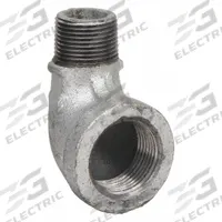 ANVIL Metal Pipe Elbow: 90° Elbow, 300 psi @ 150° F, 1 in x 3/4 in, Malleable Iron, Made in USA (MPN 0311019202). Key specifications — Maximum Operating Pressure: 300 psi @ 150° F; (DO NOT SEND) Manufacturer Location: Made in USA.