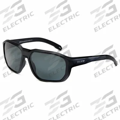 BOLLE SAFETY Safety Glasses: Smoke Lens, Full-Frame, Platinum Lite, Black Frame - Glare-Reducing Polarized Comfort-Fit Safety Glasses